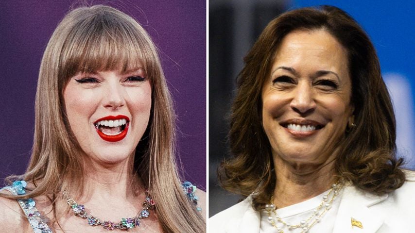 Taylor Swift möchte Kamala Harris als nächste US-Präsidentin