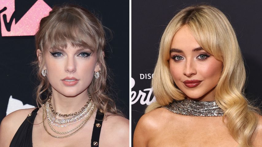 Collage: Taylor Swift und Sabrina Carpenter