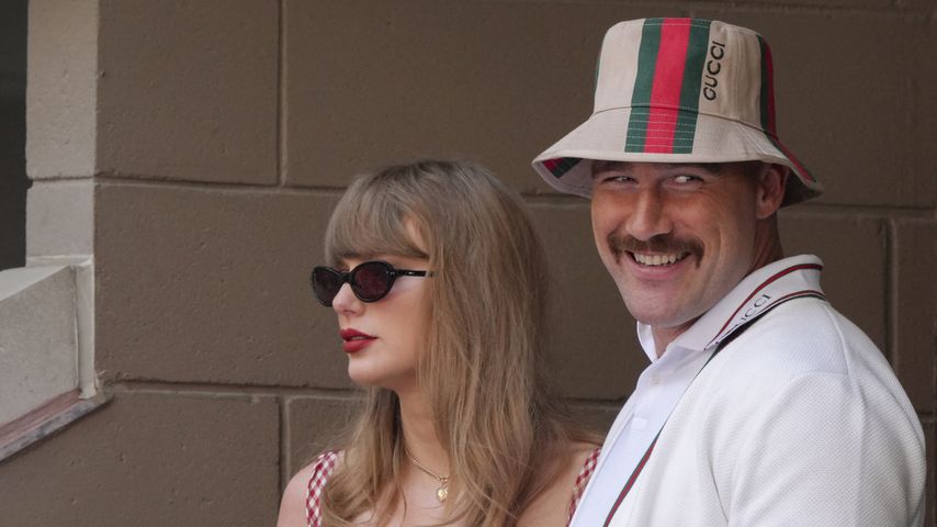 Taylor Swift und Travis Kelce bei den US Open, September 2024