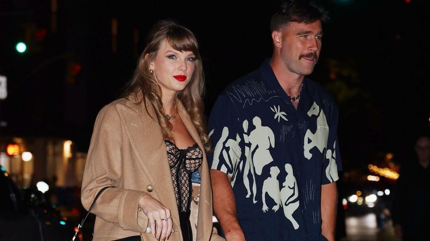 Taylor Swift und Travis Kelce im Oktober 2024