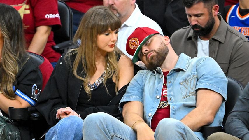 Taylor Swift und Travis Kelce beim Spiel der New York Knicks und Cleveland Cavaliers, Mai 2026
