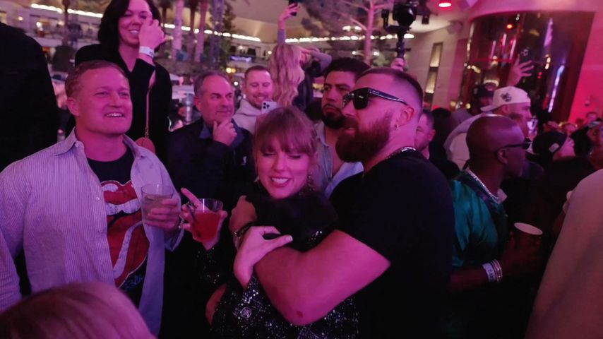 Taylor Swift und Travis Kelce im Februar 2024