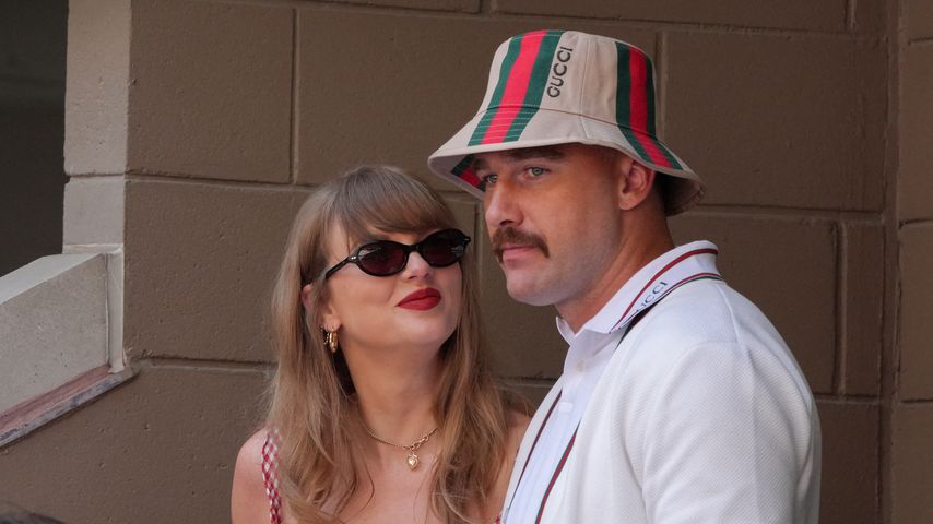 Taylor Swift und Travis Kelce bei den US Open, September 2024
