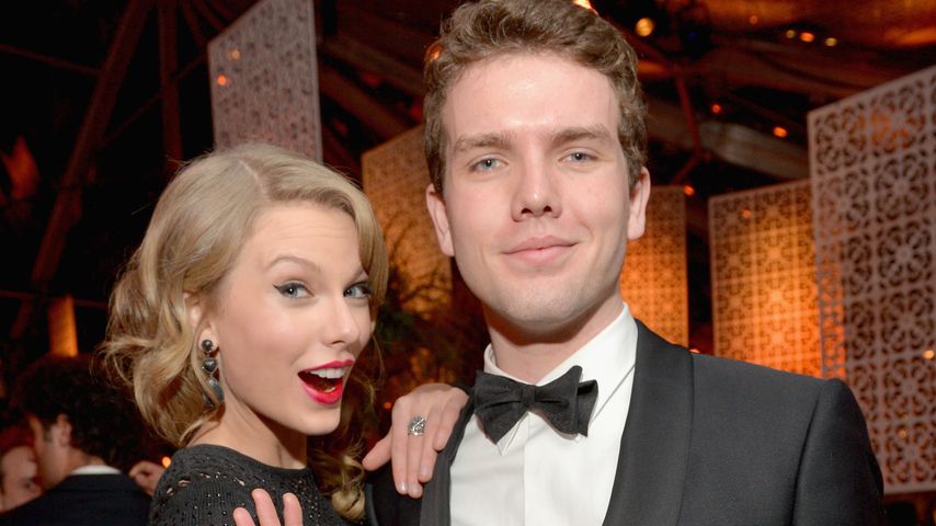 Taylor Swift mit ihrem Bruder Austin, Januar 2014