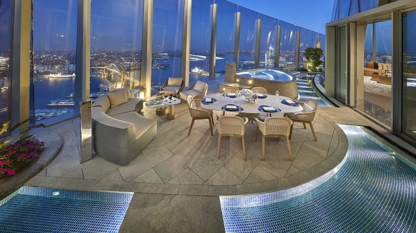 Taylor Swifts Präsidentensuite in Syndey, Australien