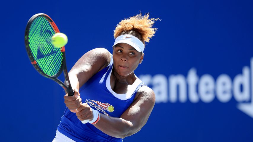 Taylor Townsend beim World TeamTennis Halbfinale, 2020
