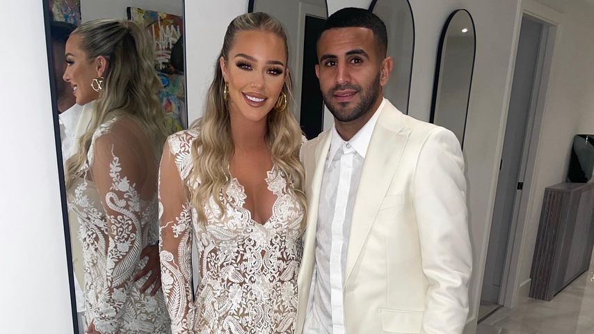 Taylor Ward und ihr Partner Riyad Mahrez