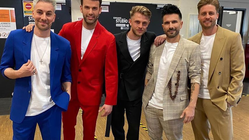 Die Jungs der Boyband Team 5ünf