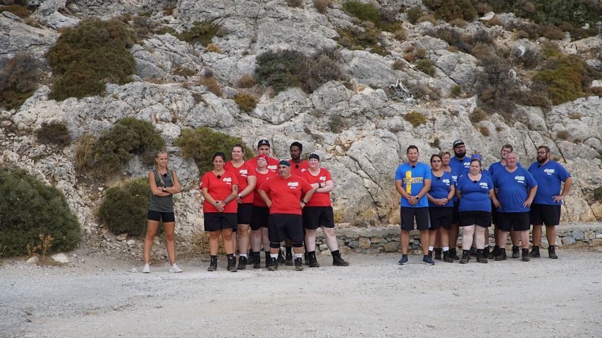 Team Rot und Team Blau bei "The Biggest Loser"