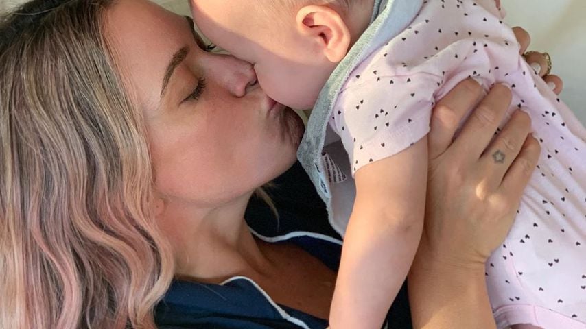 Teddi Mellencamp Arroyave mit ihrer Tochter Dove