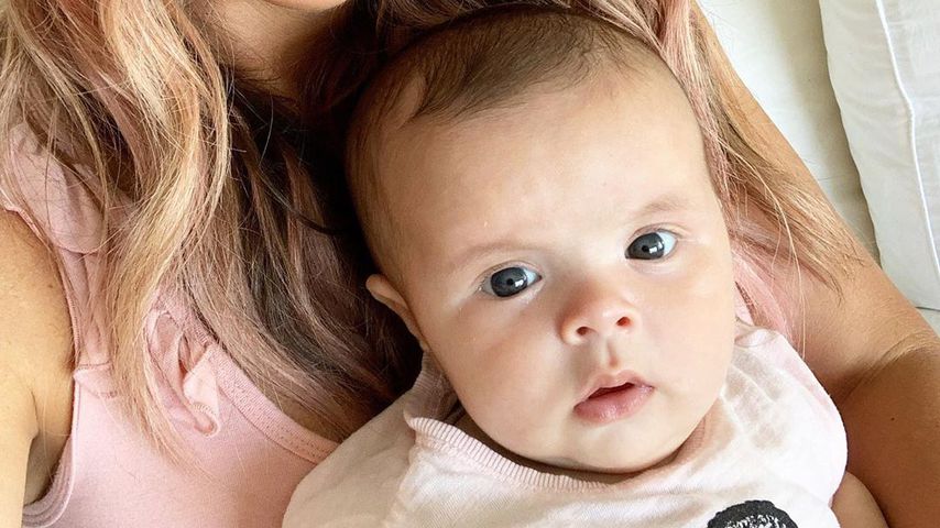Teddi Mellencamp Arroyave mit ihrer Tochter Dove im Mai 2020