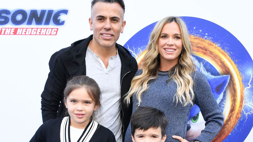 Teddi Mellencamp (rechts) mit ihrem Mann Edwin Arroyave und ihren Kindern Slate und Cruz