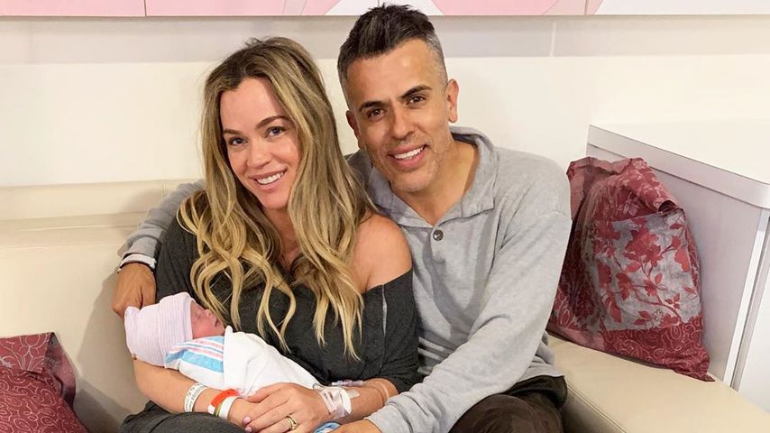 Teddi Mellencamp und Edwin Arroyave mit ihrem Baby im Februar 2020