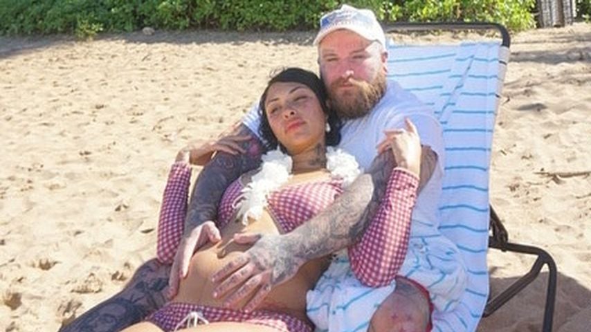 Teddy Swims und seine Freundin Raiche Wright
