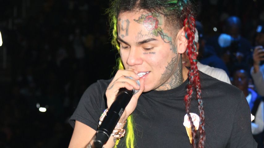 Tekashi 6ix9ine auf einem Konzert in Newark im Oktober 2018