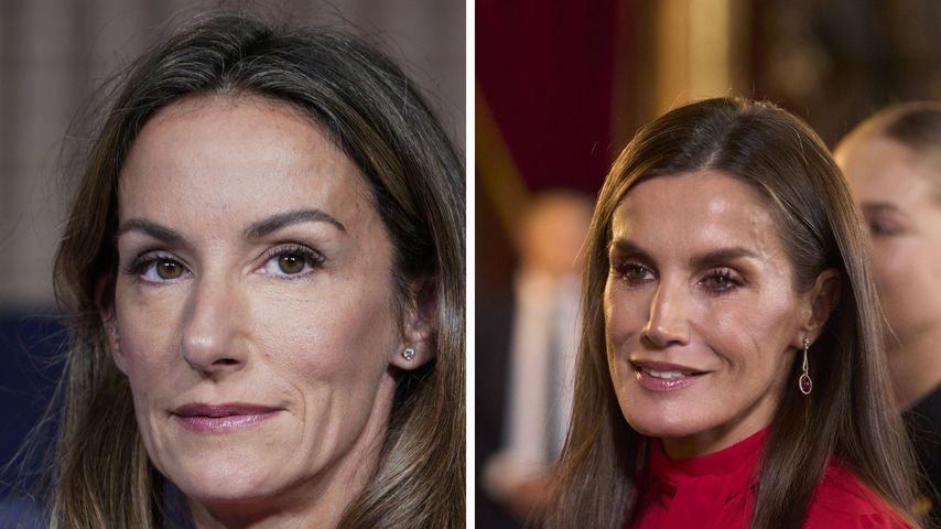 Collage: Telma Ortiz, Königin Letizia