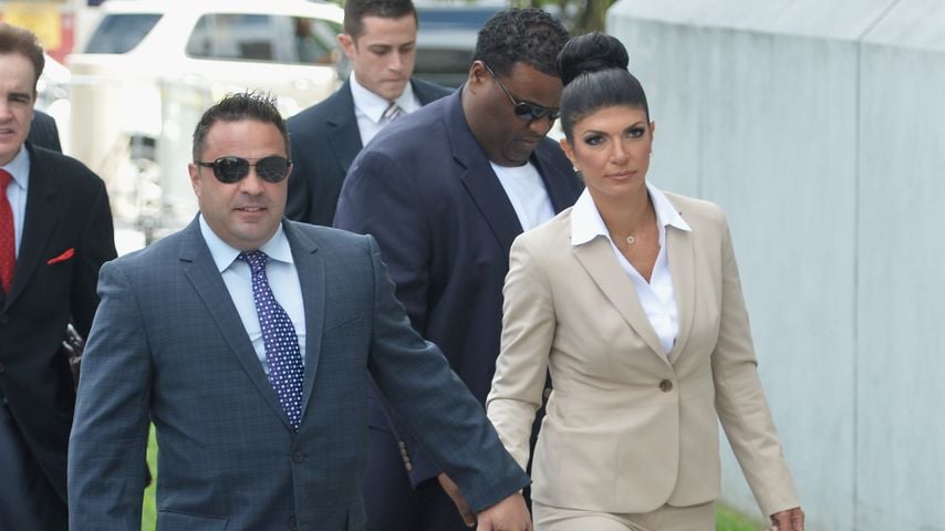 Teresa Giudice mit ihrem Ex-Mann Joe im August 2014
