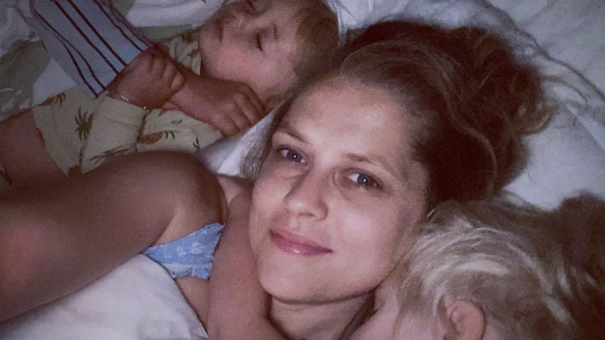 Teresa Palmer mit ihren Kindern, 2020