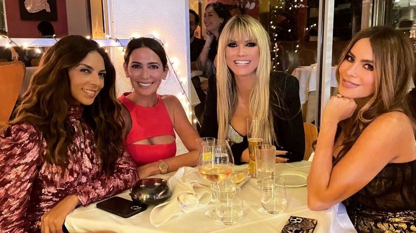 Terri Seymour, Lauren Silverman, Heidi Klum und Sofia Vergara im September 2021