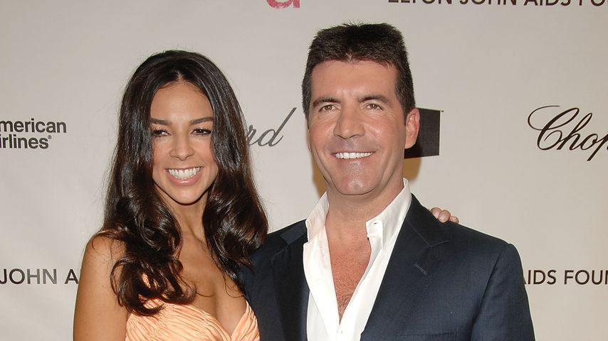 Terri Seymour und Simon Cowell, 2008
