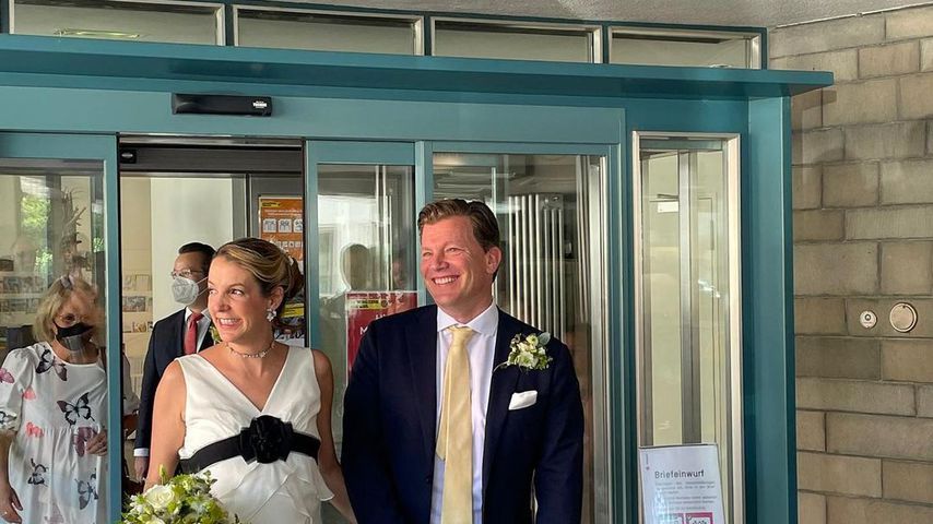 Hochschwanger! Ex-Prinzessin Tessy Antony hat geheiratet