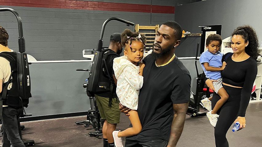 Tevin Coleman mit seiner Familie