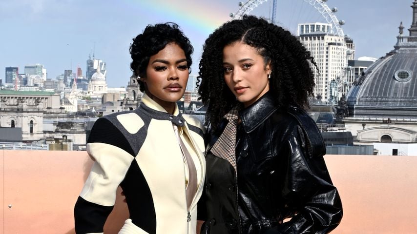 Teyana Taylor und Chase Infiniti beim Photocall zu "One Battle After Another" in London, 2025