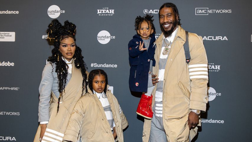 Teyana Taylor und Iman Shumpert mit ihren Kindern