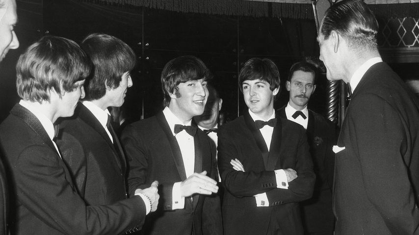 The Beatles und Prinz Philip