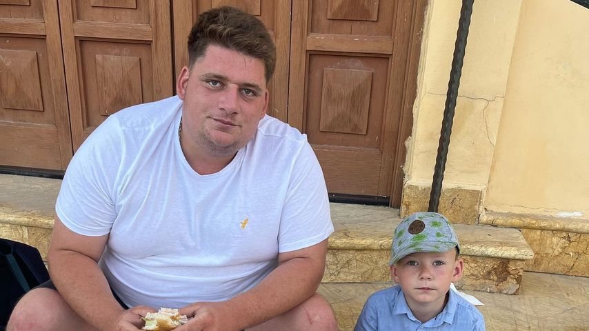 Lukas mit Sohn Finn, "The Biggest Loser"-Teilnehmer