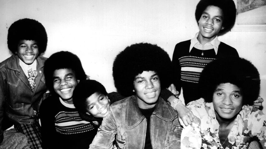 Die Band The Jackson 5 im Oktober 1972