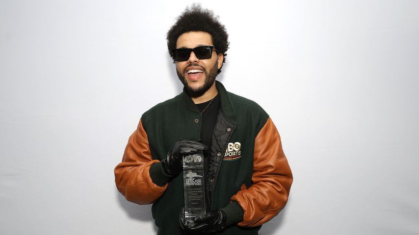 The Weeknd mit seinem Allan Slaight Humanitarian Award