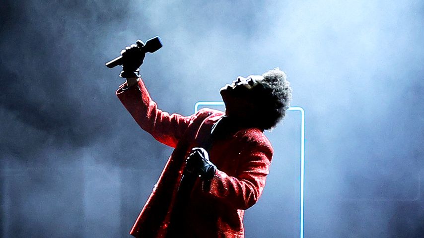 The Weeknd im Rahmen der Super Bowl LV Halbzeit-Show