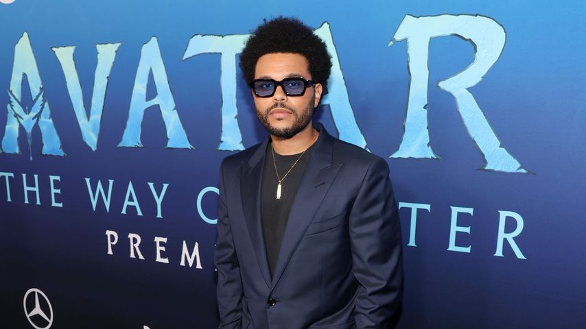 The Weeknd bei der Premiere von "Avatar: The Way of Water"