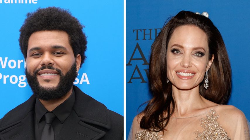 Neuer Song: Bestätigt The Weeknd Romanze mit Angelina Jolie?