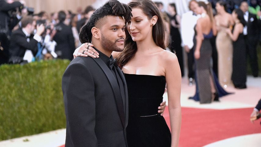 The Weeknd und Bella Hadid bei der Met Gala 2016