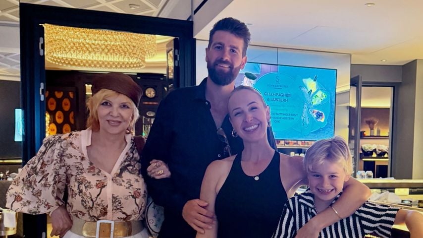 Thea, Roman, Melissa und Sebastian Gottschalk, August 2026