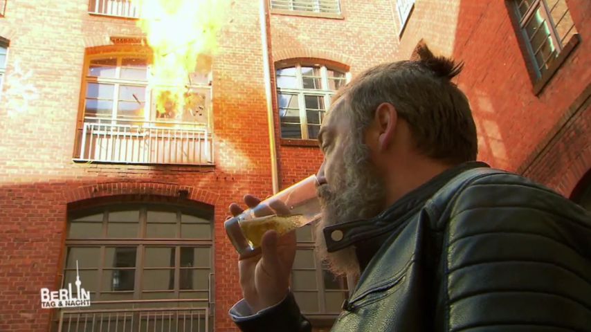 BTN-WG in Flammen: Wie emotional war's für die Darsteller?