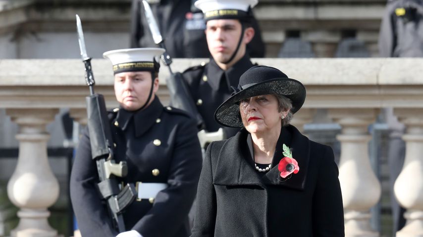 Theresa May zum National Service of Remembrance 2020