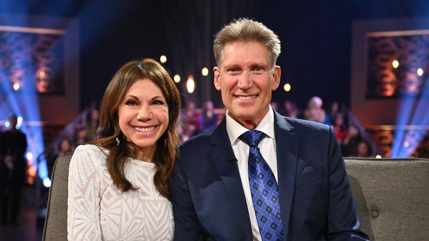 Theresa Nist und Gerry Turner beim "The Golden Bachelor"-Finale