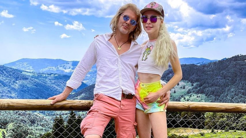 Theresia Fischer mit ihrem Freund Stefan im Juni 2023