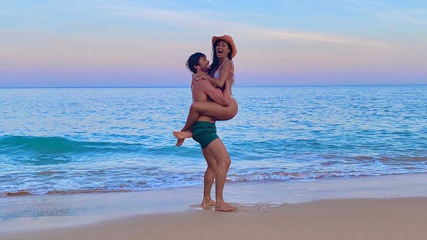 Thom Evans und Nicole Scherzinger im Juli 2020