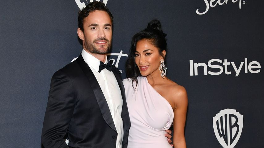 Thom Evans und Sängerin Nicole Scherzinger im Januar 2020