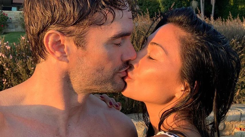 Thom Evans und Nicole Scherzinger im November 2020