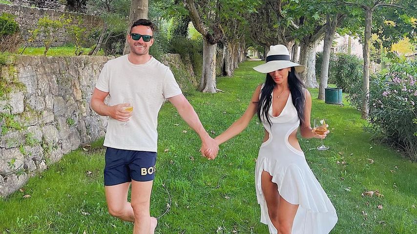 Thom Evans und Nicole Scherzinger im Juli 2023