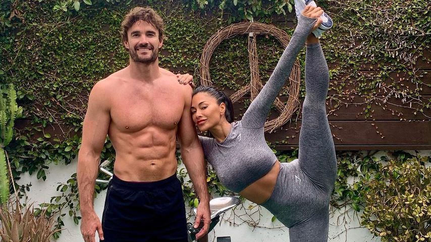Nicole Scherzingers Freund Thom Evans zeigt Mega-Sixpack