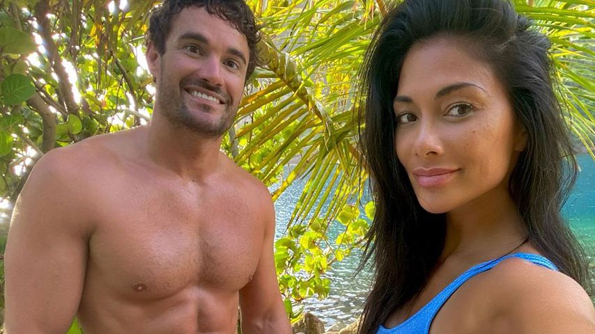 Thom Evans und Nicole Scherzinger im August 2020