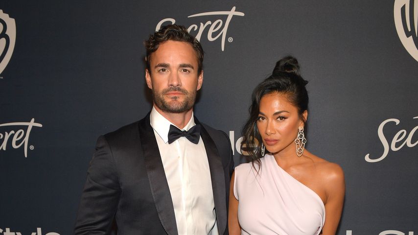 Thom Evans und Nicole Scherzinger bei den Golden Globes 2020