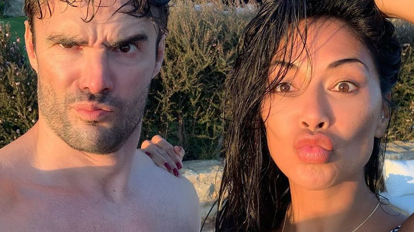 Thom Evans und Nicole Scherzinger im November 2020