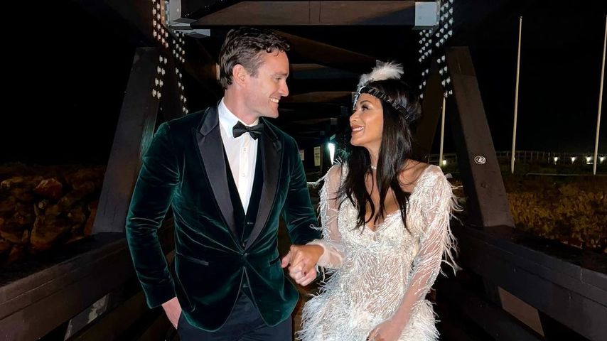 Thom Evans und Nicole Scherzinger an Silvester 2022/2023